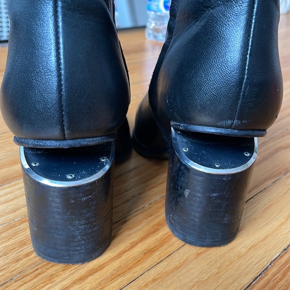 Alexander Wang Gabi Boots with silver hardware, size 37.5 - Picture 2 of 5